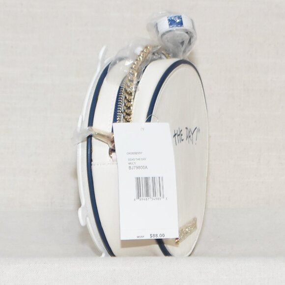 Betsy Johnson Nautical Crossbody "SEAS The DAY" Muti - Picture 3 of 8